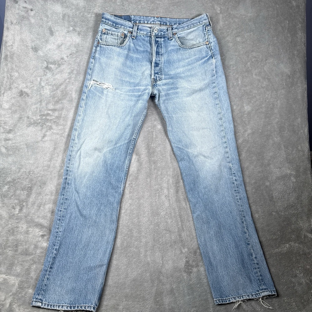 Vintage Levis Jeans Mens 34x32 (Fits 32x30) 501 XX Shrink to Fit Made in USA 90s